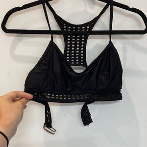 BLACK BIKINI TOP